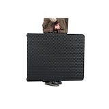 thumbnail of METRO PROFESSIONAL Banketttisch klappbar Vanimo, Stahl, HDPE-Tischplatte, Rattan Optik, 180 x 75 cm, schwarz