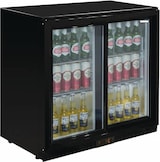 thumbnail of 208-Liter-Kühlschrank mit Rückwand – 2 Glasschiebetüren