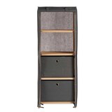 thumbnail of San Ignacio KIPIT - Estantería 2 cajones Madera 113 x 42 x 28 cm Gris