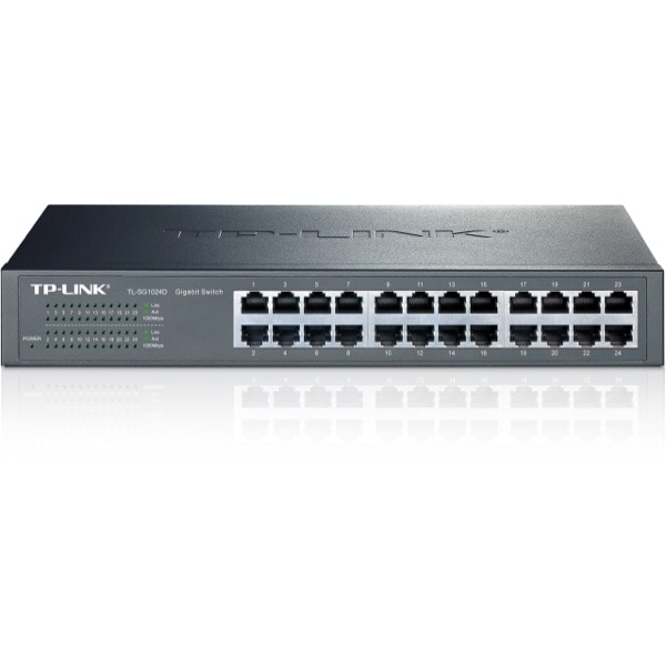 Tplink TL-SG1024D switch 24 ports gigabit metal 13"