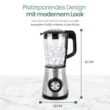 thumbnail of Emerio Blender 1.75L - 1000W Smoothie Maker met 5 Snelheden en Glazen Kan - RVS Messen en Vaatwasmachinebestendig - Blender-to-Go - BL-126794