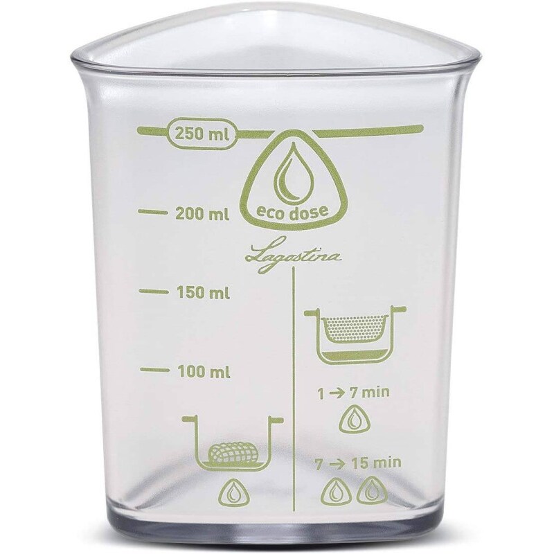 Lagostina ecodose dosatore, per pentola a pressione, trasparente, 250 ml