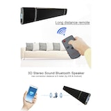 thumbnail of Aquecedor Por Infravermelhos Com Controlo Remoto 1000w Com Altifalantes Bluetooth Preto