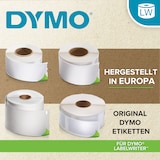 thumbnail of DYMO Original Etiketten für Labelwriter 32x57mm Vielzweck weiß ablösbar 1 x 1000 Etiketten S0722540