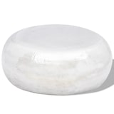 thumbnail of vidaXL Couchtisch aus gehämmertem Aluminium Silbern