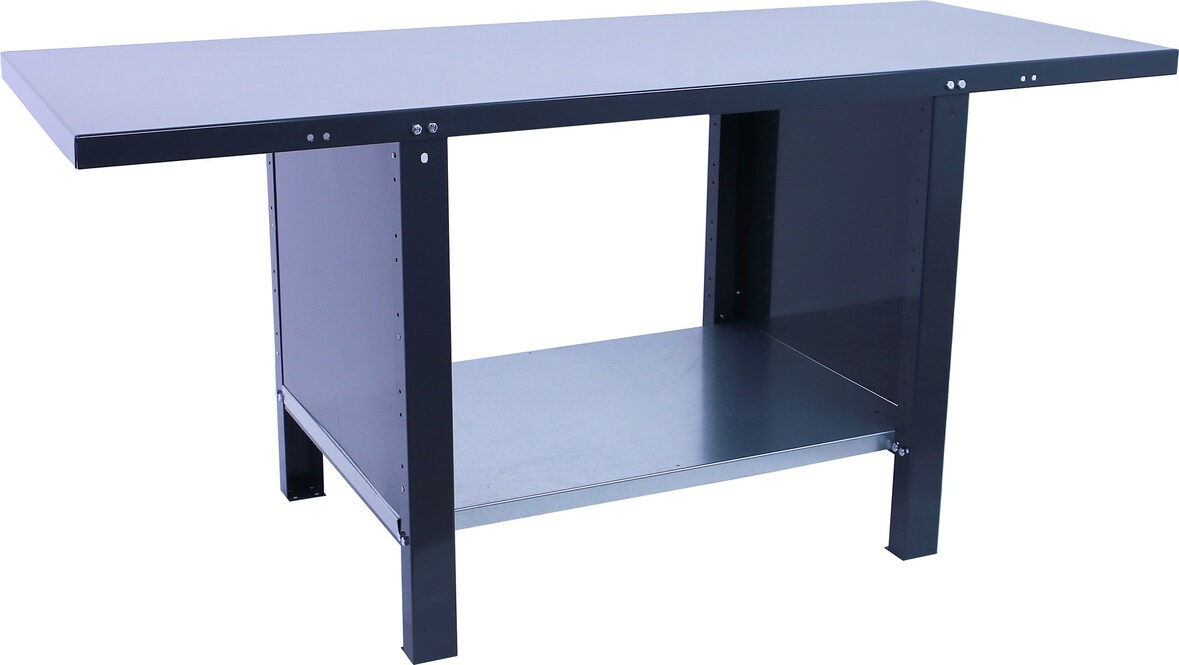 SimonRack Banco de Trabajo Industrial con Laterales Cerrados, 1500x730 mm, Alta Rigidez Estructural, Capacidad Carga 700 kg, Antracita - BT-6 PRO
