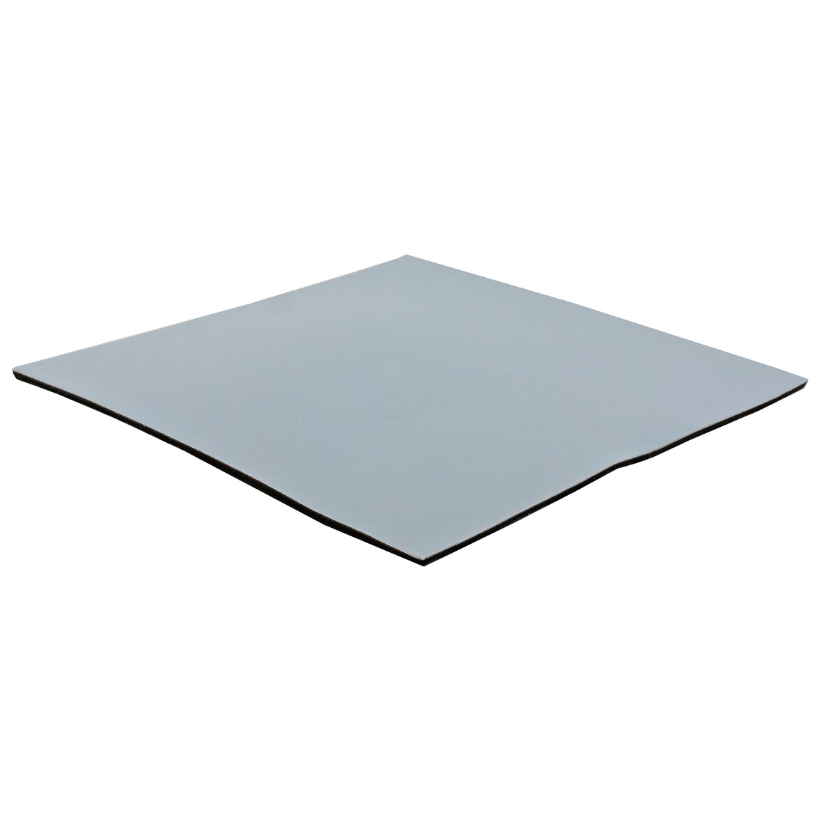 WAGNER PTFE Gleiter - 100 x 100 x 1,5 mm, Spezialkunststoff, selbstklebend, grau, als Gleitpad, robust - 16121099