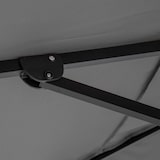 thumbnail of Vrijhangende parasol 3×4 m kantelbaar, draaibaar van antracietgrijs aluminium