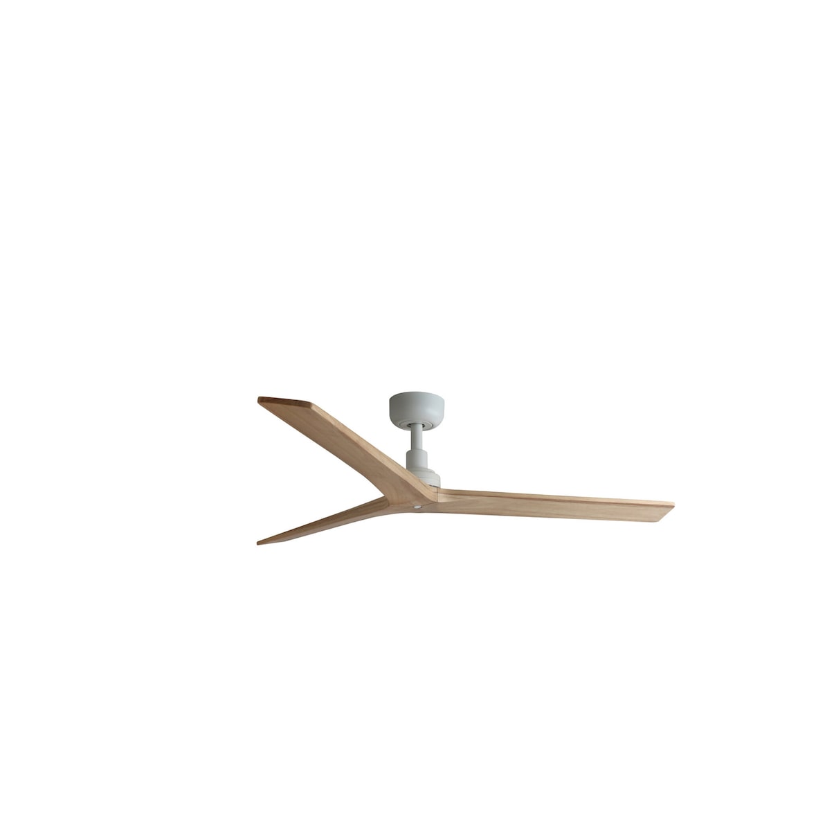 Ventilador KLIM M blanco/madera de roble DC
