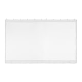 thumbnail of Relaxdays Moskitonetz für 3 x 3 m Pavillon, 2 Seitenteile, mit Reißverschluss & Klettband, 12 m XL Mückennetz, weiß