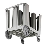 thumbnail of Cambro verstelbare bordenwagen met 6 tussenschotten