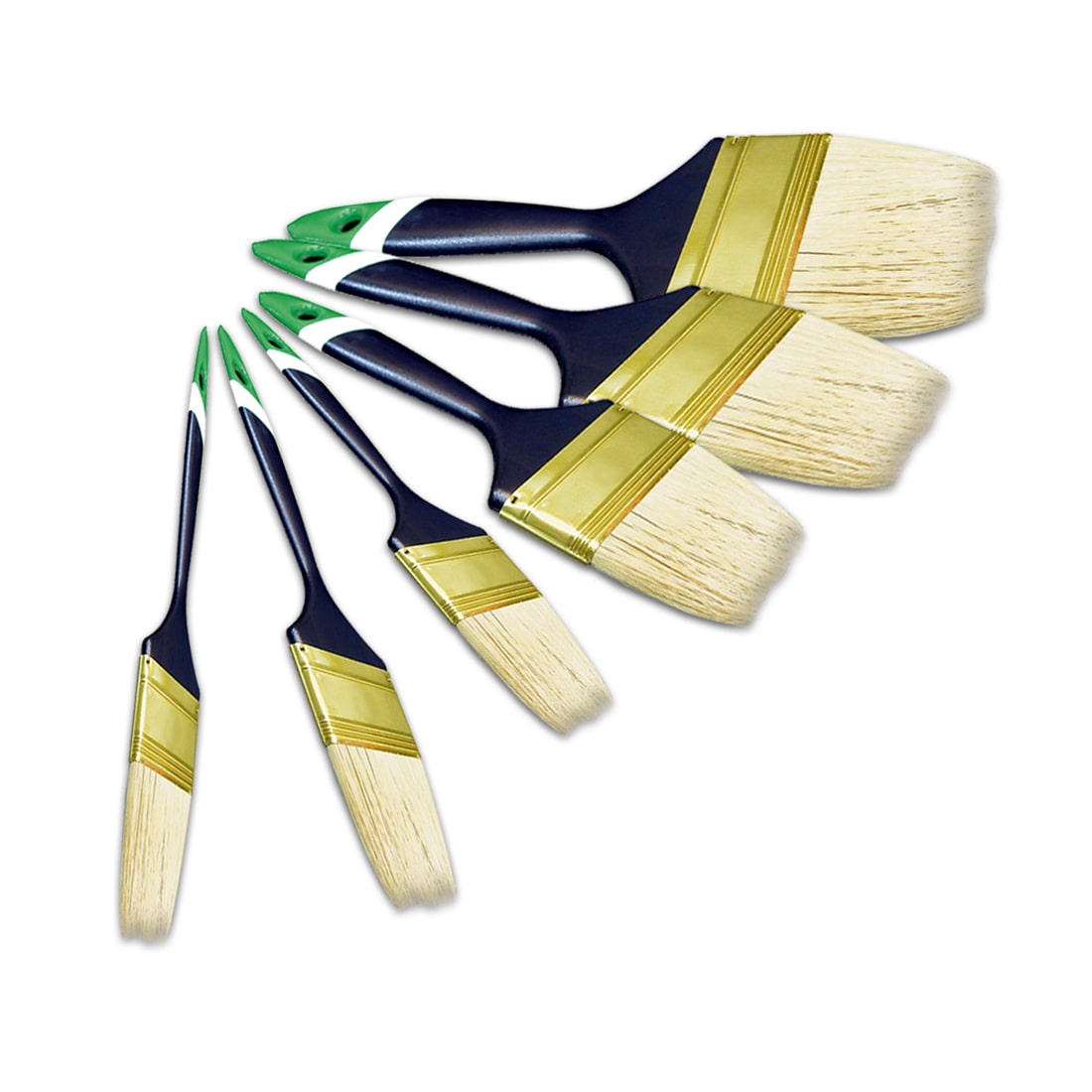 144 tlg Set Flachpinsel 25/38/50/63/75/100mm je 24