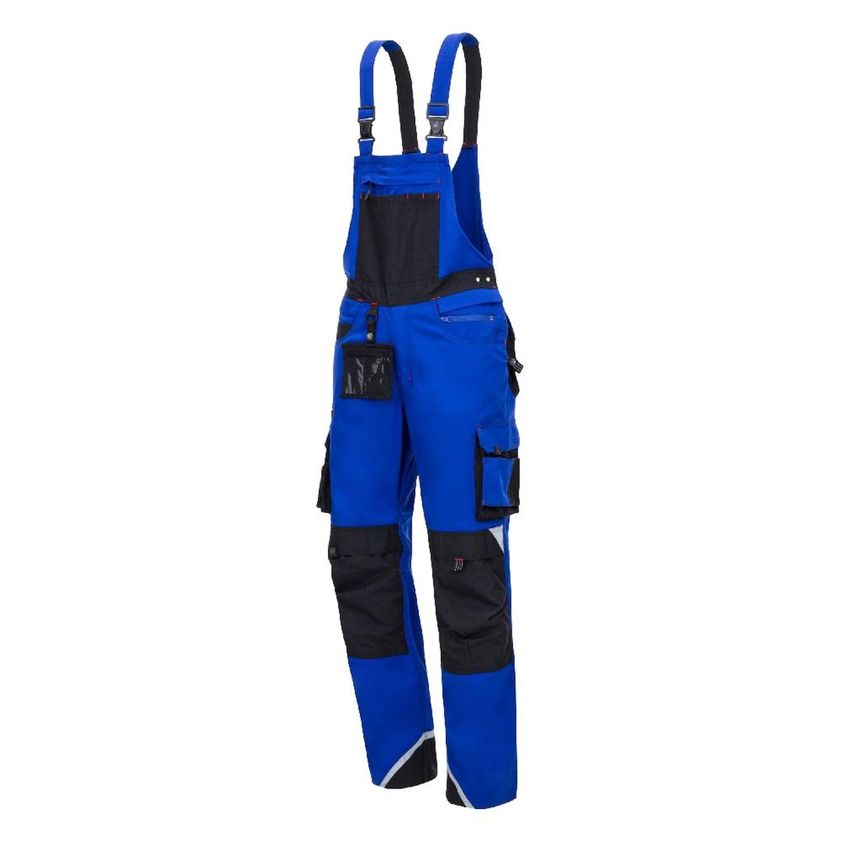 Arbeitshose Nitras Motion Tex Pro FX Latzhose | blau | Stretch | Gr.27