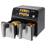 thumbnail of Proficook PC-FR Friggitrice ad Aria Doppia Padella Indipendente 8L 2200W Nero/Argento