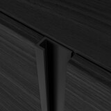 thumbnail of TV-Schrank, Lowboard, 315x50x35 cm, Für TV-Geräte bis zu 80", Elektrokamin XXL, Hängend, Schwarz Eiche