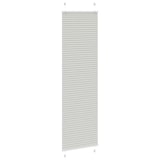 thumbnail of vidaXL Plissee Hellgrau 60x200 cm Stoffbreite 59,4 cm Polyester