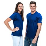 thumbnail of ESD-Shirt, V-Ausschnitt, 150g/m², royalblau, XS