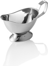 thumbnail of 8x Sauciere silber, 240 ml, 18,5 x 8,5 x 10,5 cm, Chromnickelstahl 18/8