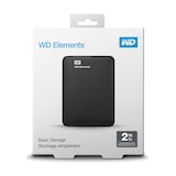thumbnail of Western Digital WD Elements Portable Externe Festplatte 2 TB Schwarz