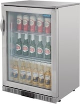 thumbnail of Polar Serie G Edelstahl Barkühlschrank mit Klapptür 138L