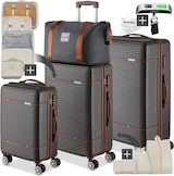 thumbnail of tectake Ensemble de valises MADISON 13 pièces avec serrure TSA 49 x 30 x 76 cm Gris Anthracite