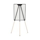 thumbnail of Bi-Office Pizarra Magnética con Caballete Trípode Essence, marco de Aluminio negro y de madera, Pizarra Euro - 70 x 100 cm, para rotafolios