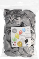 thumbnail of 100 Luftballons Ø 25 cm silber