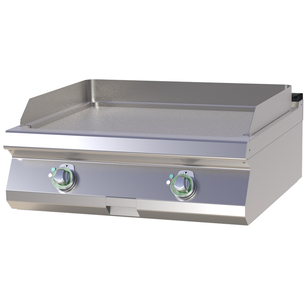 Gastro Elektro-Griddleplatte Tischgerät Grillplatte Bratplatte 800x730x300mm