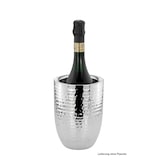thumbnail of Wein-/Sekt Flaschenkühler Hammerschlag-Optik (H) 19,5 x (Ø) 13,5 cm