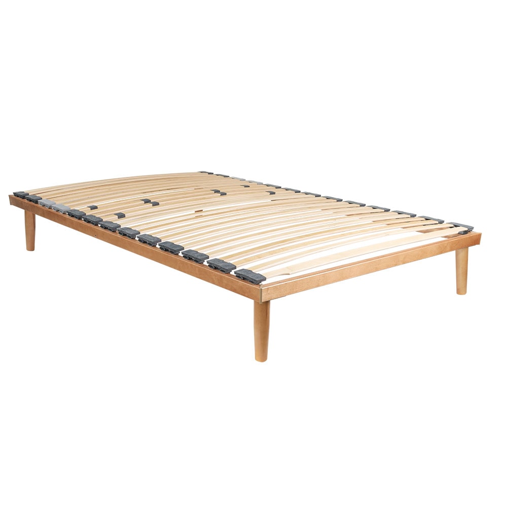 Rete in legno matrimoniale 160x190 ortopedica con regolatori di portanza per letto una piazza per letto due piazze e doghe flessibili - Comprarredo
