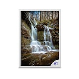 thumbnail of Klapprahmen »Snap Frame« DIN A1, 25 mm Aluminium-Klemmprofil, silber