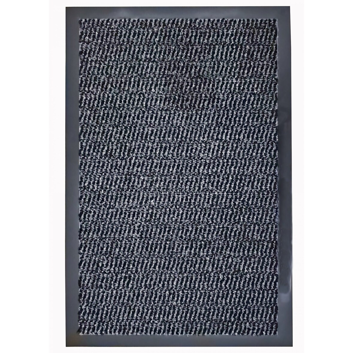 Tadi & Imperio 1979 felpudo moqueta y goma color plata  40x60 cm