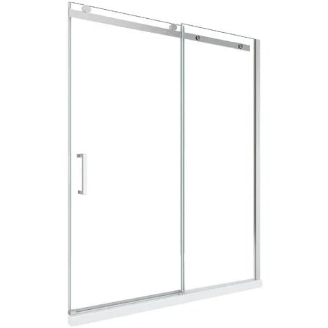 Porta Doccia Per Nicchia Apertura Scorrevole 8mm Trasparente - Libra - 140 cm