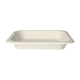 thumbnail of PAPSTAR 50 Siegelschalen, Zuckerrohr 1400 ml 4,2 cm x 24,5 cm x 26,5 cm weiss