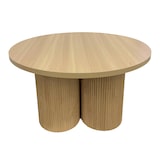 thumbnail of Tavolino rotondo 80 cm in legno nero scandinavo