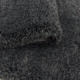 thumbnail of Teppich Schlafzimmer Hochflor Unifarben Samtweich Waschbar Strapazierfähig Wohnzimmer Grau 60x110 cm – SALZACH von Kadima Design