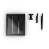 thumbnail of Vogelsbrunn Springbrunnen 60x90cm 3W Solar Akku Beton-Optik Grau gesprenkelt