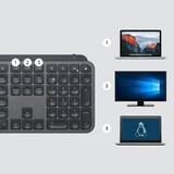 thumbnail of Logitech Mx Keys For Business Tastatur Büro Bluetooth Schweiz Graphit