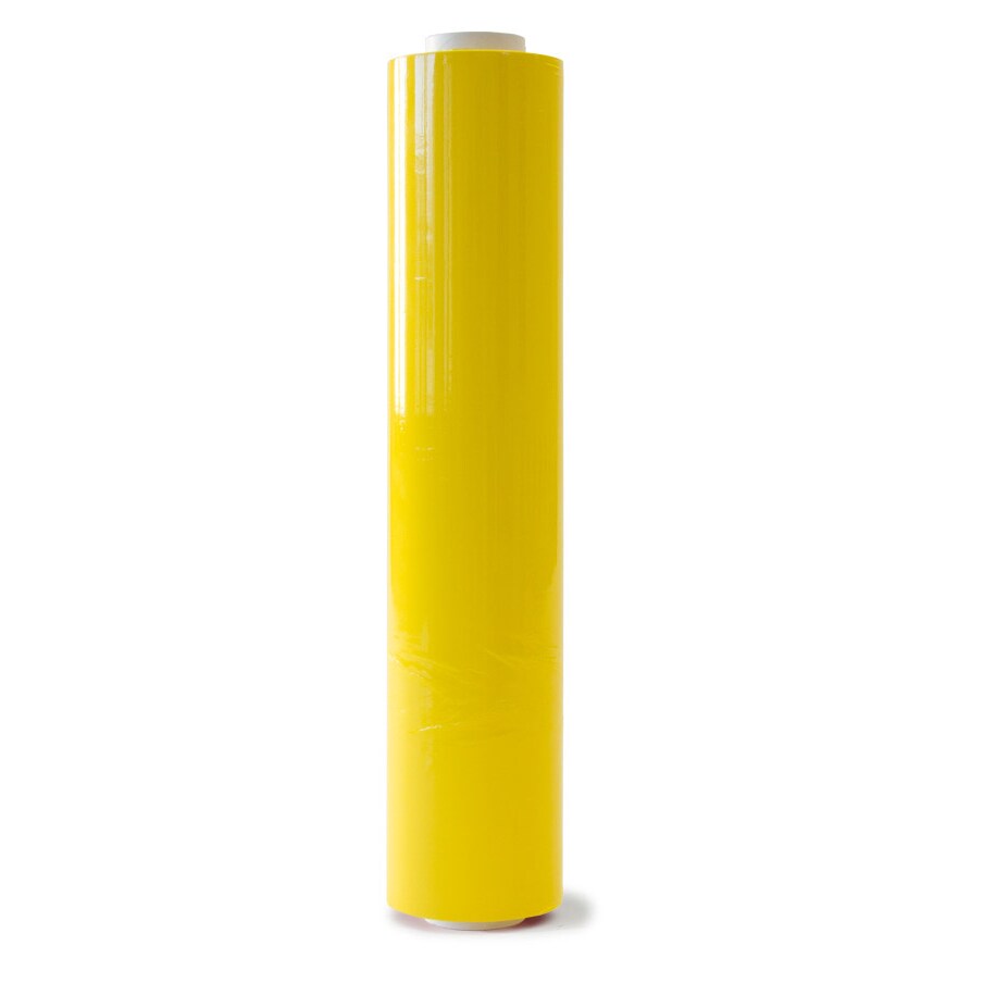 Handstretchfolie gelb, 500mm breitx260lfm, 23µ, 6 Rollen.