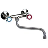 thumbnail of Gastro-Inox Duobloc Niedrigwandmodell 18(Ø)mm Wasserhahn 250mm