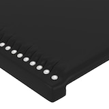 thumbnail of vidaXL Bettgestell mit Kopfteil Schwarz 120x200 cm Kunstleder