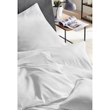 thumbnail of Decoper ® Mako-Satin Bettwäsche aus 100% Baumwolle | Atmungsaktiv & kuschelig weich | Farbe Weiß | 2 teilig - 135 x 200 cm + 80 x 80 cm