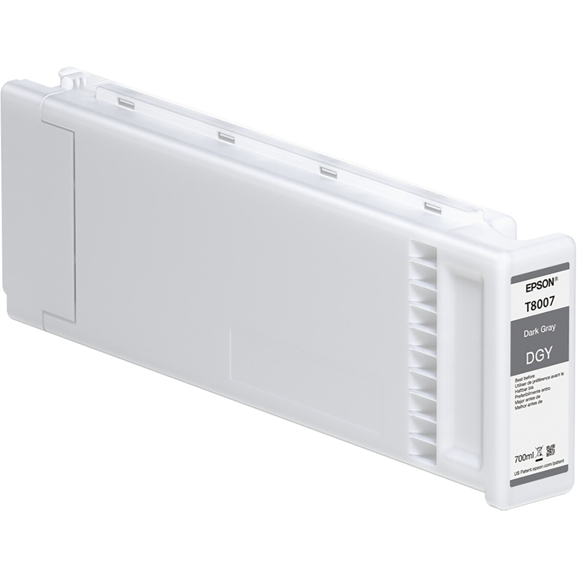 Epson Envase individual T800700 UltraChrome PRO 700ml gris oscuro