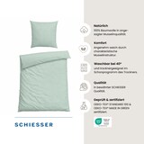 thumbnail of Schiesser Bettwäscheset Molly - Musselin - 2-teilig - 135 x 200 cm - Hellgrün