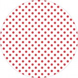 thumbnail of Mank Tassendeckchen - Antonia-Punkte in Rot, Tissue mit Folienbeschichtung, Ø 90 mm, 250 Stück - Einweg Untersetzer für Gläser Tassen Vasen