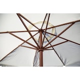 thumbnail of CRO Ombrellone tondo in legno di ginepro e poliestere 160gr. beige