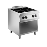 thumbnail of KBS Elektro Glaskeramikherd 4x 2,5 kW Offener Unterbau 800x730x900 mm 400 Volt