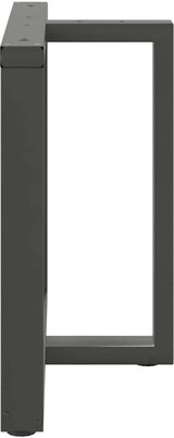 thumbnail of vidaXL Esstischbeine T-Form 2 Stk. Anthrazit 100x35x(72-73) cm Stahl