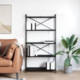 thumbnail of vidaXL Bücherregal Schwarze Eiche 80 x 30 x 153 cm Holzwerkstoff