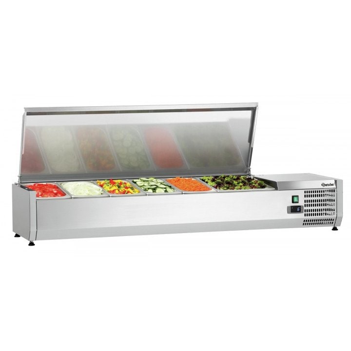 Positiv gekühltes Display 5 x GN 1/3 & 1 x GN 1/2, 170 W, 220 V - MONO